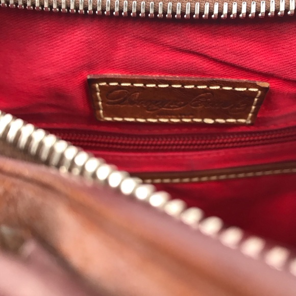 DOONEY & BOURKE Vintage Blue Pebble Leather Hobo Hand Shoulder Bag - Picture 10 of 14